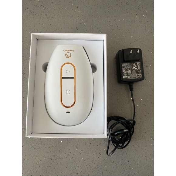 Rose Skin Co IPL Hair Removal Handset Lumi White / Gold Handheld Tested Works - Picture 1 of 12